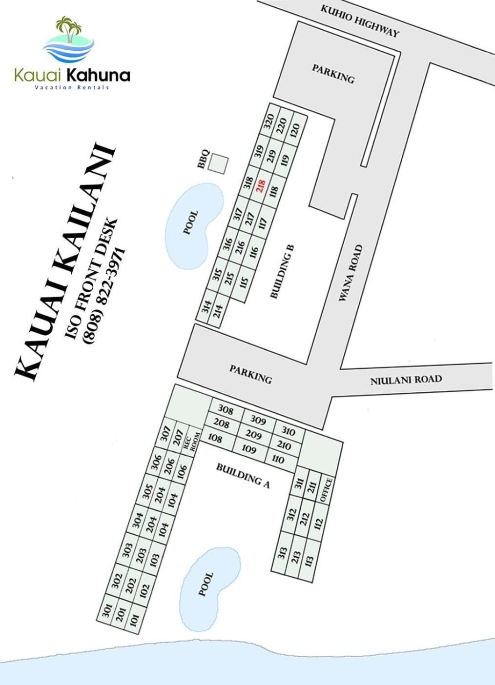 דירות קאפה Kauai Kailani 218 מראה חיצוני תמונה